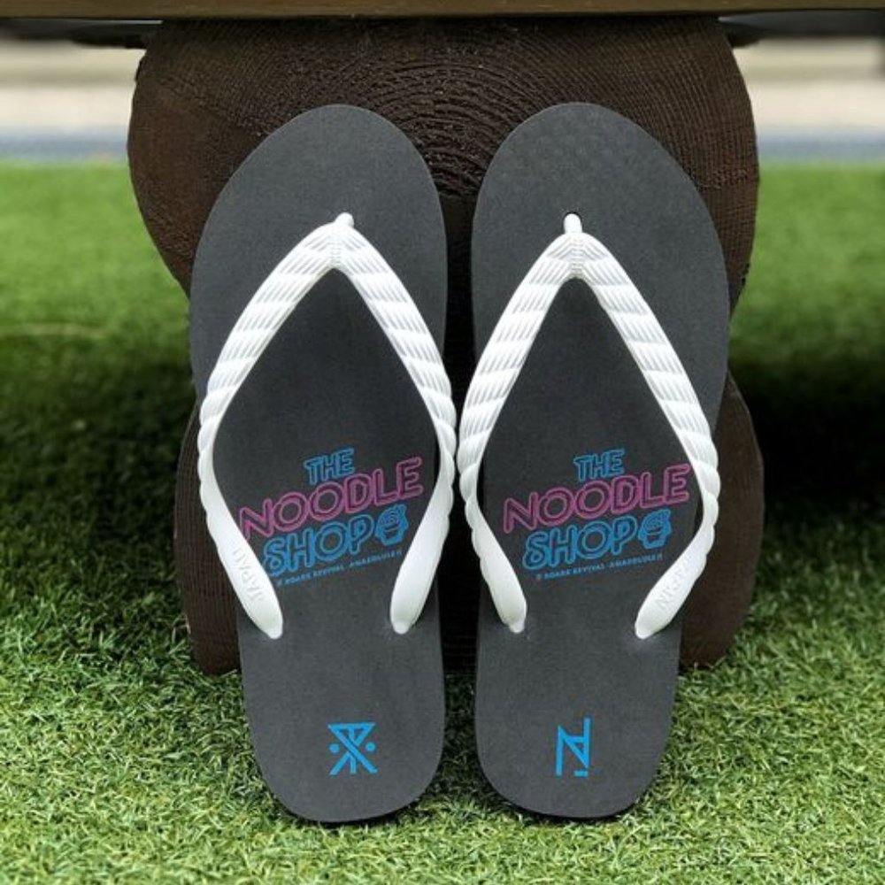 Roark x Noodle Shop RARE Beach sandals